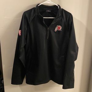 1/4 zip Utah Utes Sweatshirt
